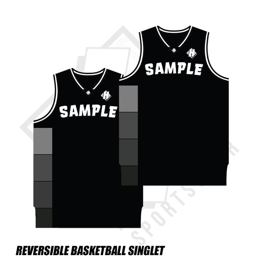 REVERSIBLE BASKETBALL SINGLETS